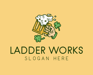 St. Patrick's Day Irish Beer  logo design