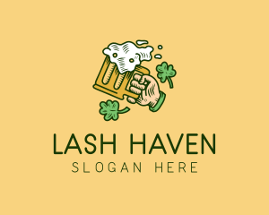 St. Patrick's Day Irish Beer  logo design