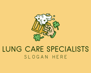 St. Patrick's Day Irish Beer  logo design