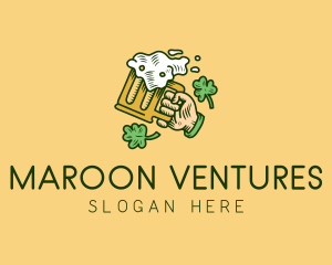 St. Patrick's Day Irish Beer  logo design