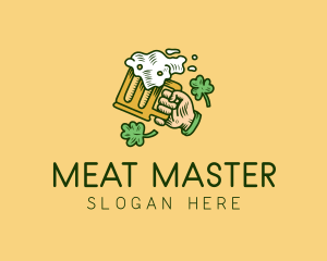 St. Patrick's Day Irish Beer  logo design