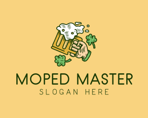 St. Patrick's Day Irish Beer  logo design