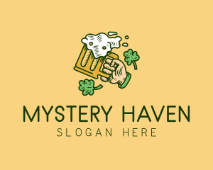 St. Patrick's Day Irish Beer  logo design