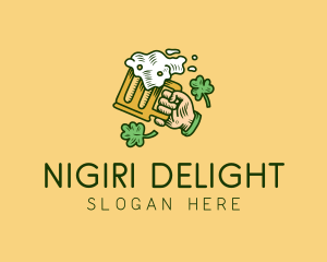 St. Patrick's Day Irish Beer  logo design