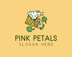 St. Patrick's Day Irish Beer  logo design