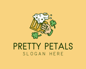 St. Patrick's Day Irish Beer  logo design