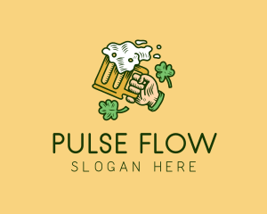 St. Patrick's Day Irish Beer  logo design