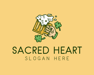 St. Patrick's Day Irish Beer  logo design