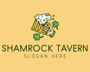 St. Patrick's Day Irish Beer  logo design