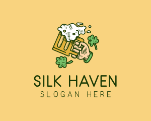 St. Patrick's Day Irish Beer  logo design