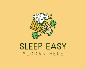 St. Patrick's Day Irish Beer  logo design