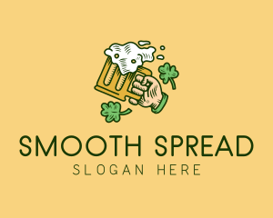 St. Patrick's Day Irish Beer  logo design