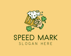 St. Patrick's Day Irish Beer  logo design