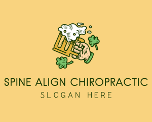 St. Patrick's Day Irish Beer  logo design