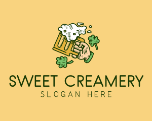 St. Patrick's Day Irish Beer  logo design