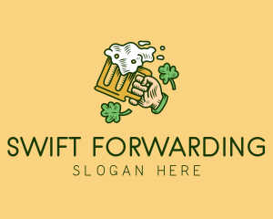 St. Patrick's Day Irish Beer  logo design