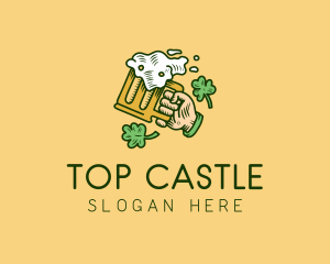 St. Patrick's Day Irish Beer  logo design