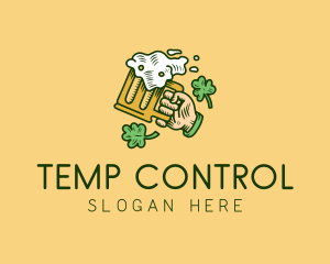 St. Patrick's Day Irish Beer  logo design