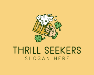 St. Patrick's Day Irish Beer  logo design