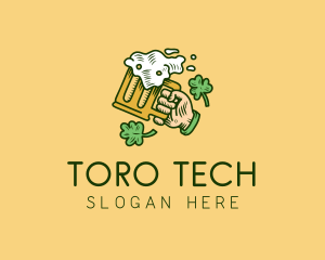 St. Patrick's Day Irish Beer  logo design