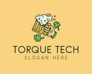 St. Patrick's Day Irish Beer  logo design