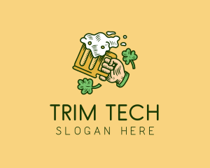 St. Patrick's Day Irish Beer  logo design