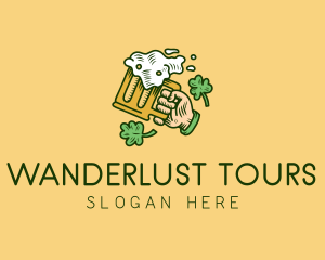 St. Patrick's Day Irish Beer  logo design