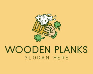 St. Patrick's Day Irish Beer  logo design