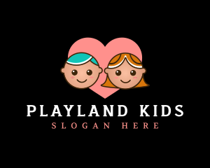 Children Heart Daycare logo design