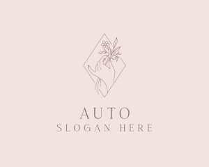 Flower Hand Styling Logo