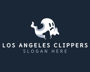 Halloween Spirit Ghost Logo