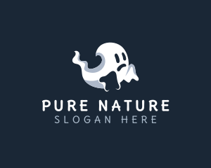 Phantom - Halloween Spirit Ghost logo design