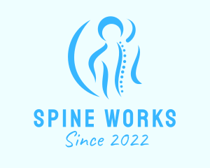 Spine Chiropractic Wellness  logo design