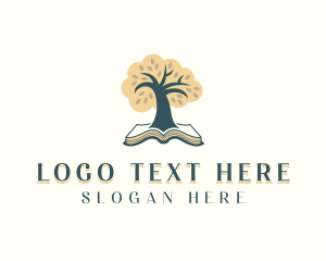Publisher - Publishing Book Tree logo design