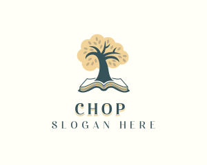 Ebook - Publishing Book Tree logo design