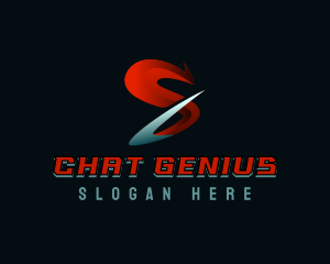 Studio - Swoosh Esports Gaming Letter S logo design