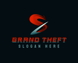 Garage - Swoosh Esports Gaming Letter S logo design
