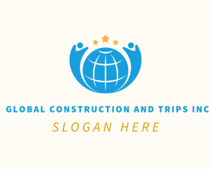 Global Union People logo design