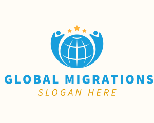 Global Union People logo design