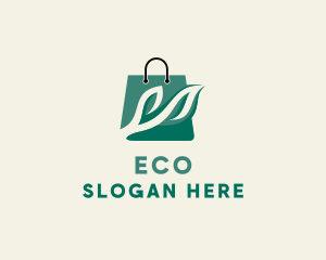 Eco Shopping Bag logo design
