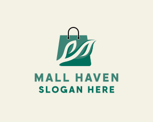 Shopping Mall - Eco Shopping Bag logo design