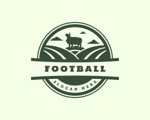 Livestock - Sheep Herding Ranch logo design