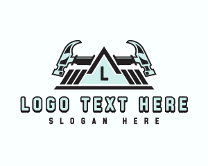 Hammer Roof Construction Logo