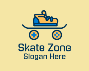 Skater Gaming Sneakers  logo design