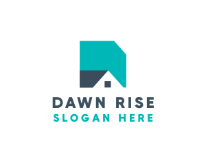 Basic Shape House logo design