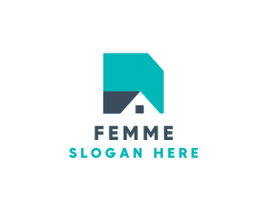 Basic Shape House logo design