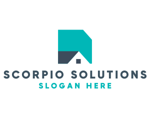 Basic Shape House logo design