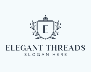 Luxury Fashion Crest logo design