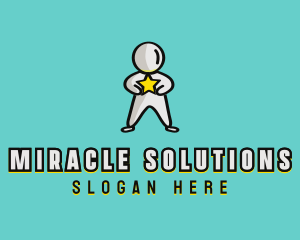 Miracle - Star Human Person logo design