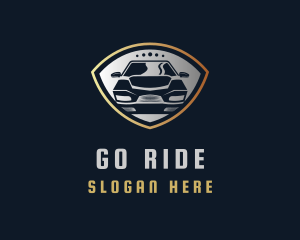 Ride-sharing - Car Automotive Carpool logo design